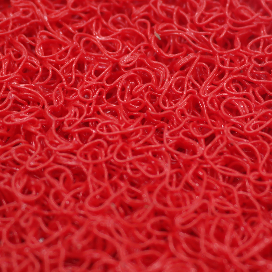 SUPER SCRAPER - PVC LOOP FLOOR MAT 4' X 1' BRIGHT RED | Shopee Philippines