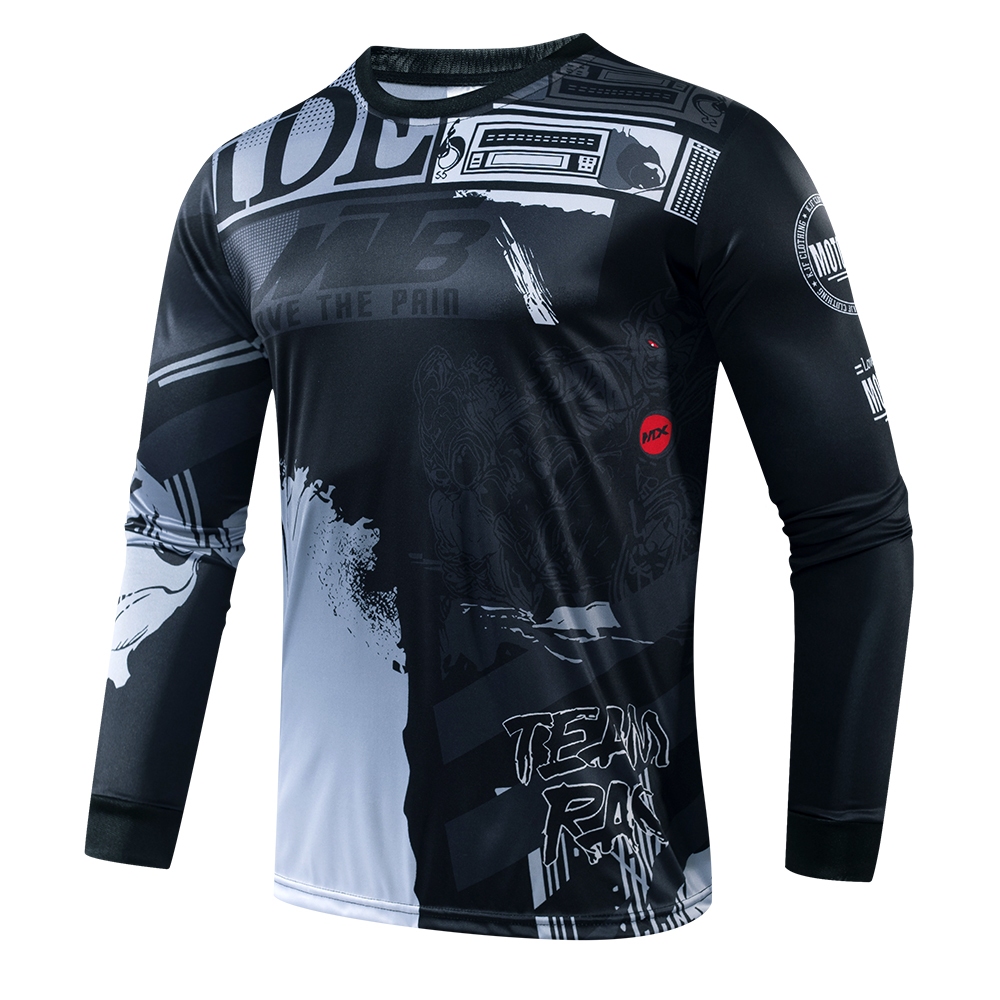 Motorcycle jersey Shirt cycling T-shirt Bike Jersey Racing for men ...