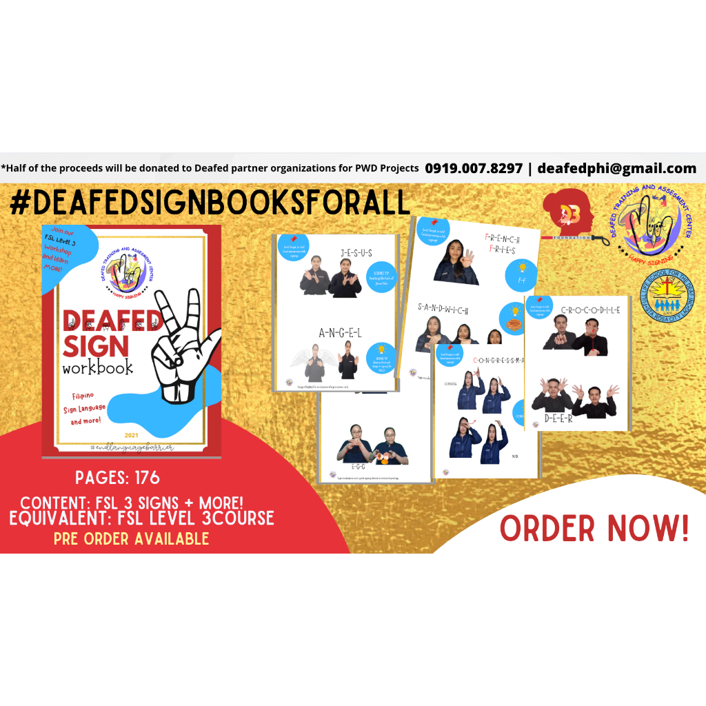 2025 Filipino sign language book | Shopee Philippines