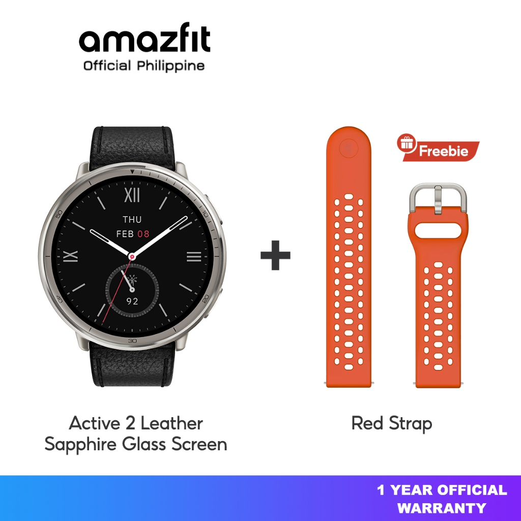 [Hot] Amazfit Active Round 44mm Smart Watch AMOLED GPS Bluetooth  Phone Call