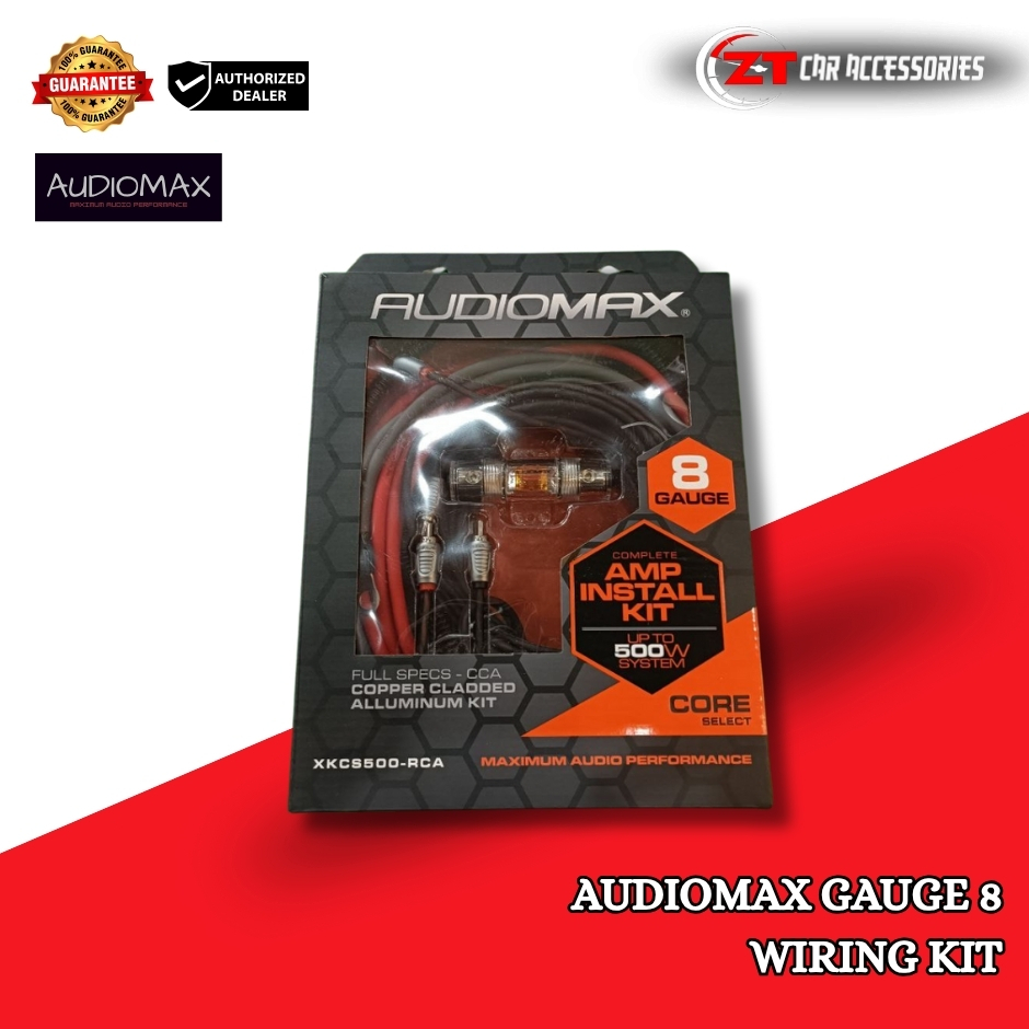 AUDIOMAX Gauge 8 Wiring Kit | Shopee Philippines