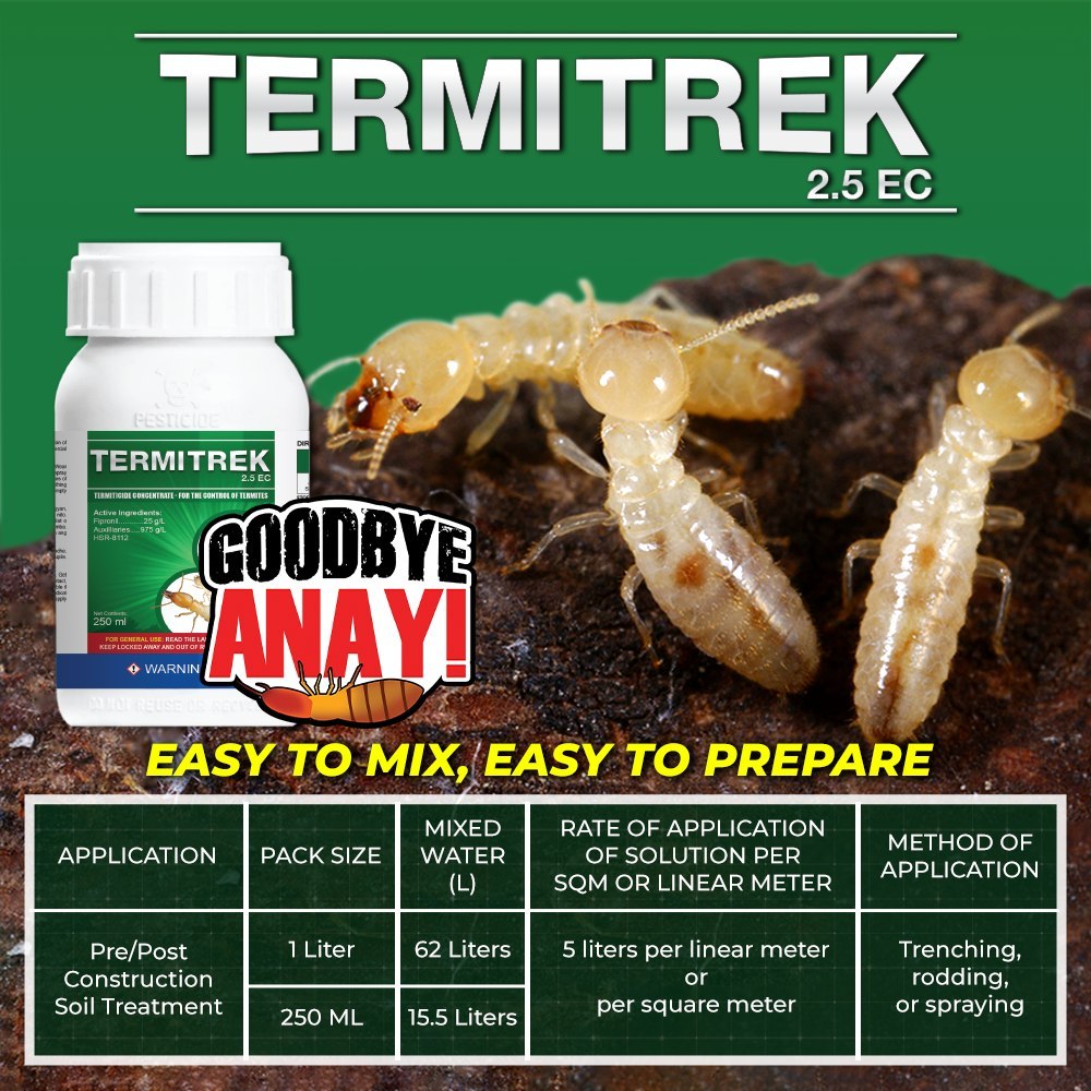Termitrek 1 Liter Termicide Termitek Termiticide Termiteck Termitech ...