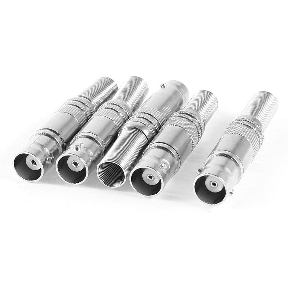 2pcs BNC FEMALE CONNECTOR with SPRING END VIDEO CABLE COAXIAL | Shopee ...
