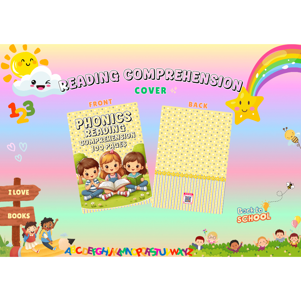PHONICS READING COMPREHENSION | LEARNING MATERIALS COLLECTION | Shopee ...