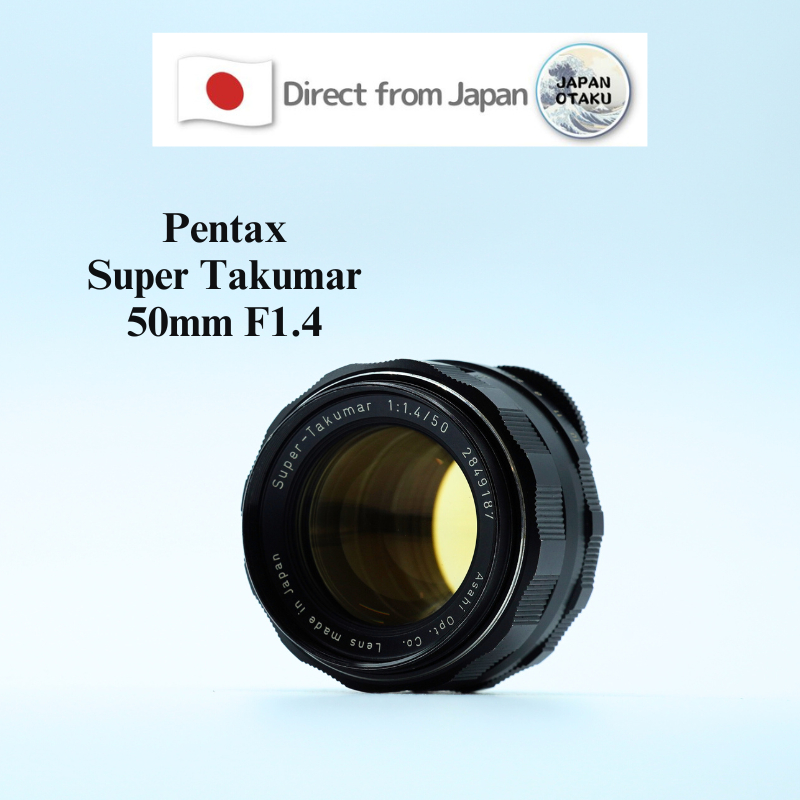 Used in Japan] Vintage Lens Super Takumar 50mm Pentax