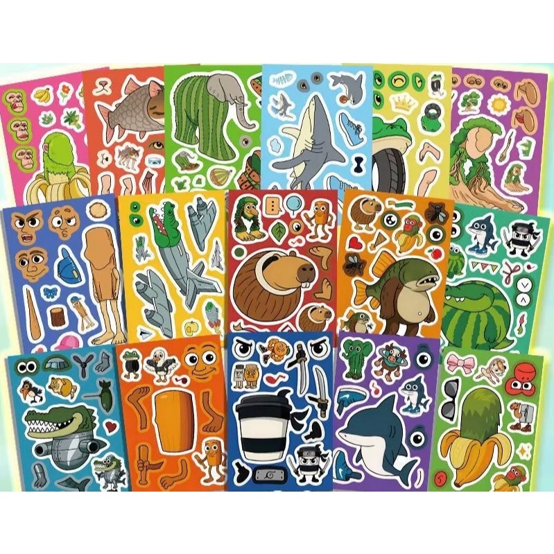 20pack tungtung tung sahur sticker lootbag filler wholesale | Shopee ...