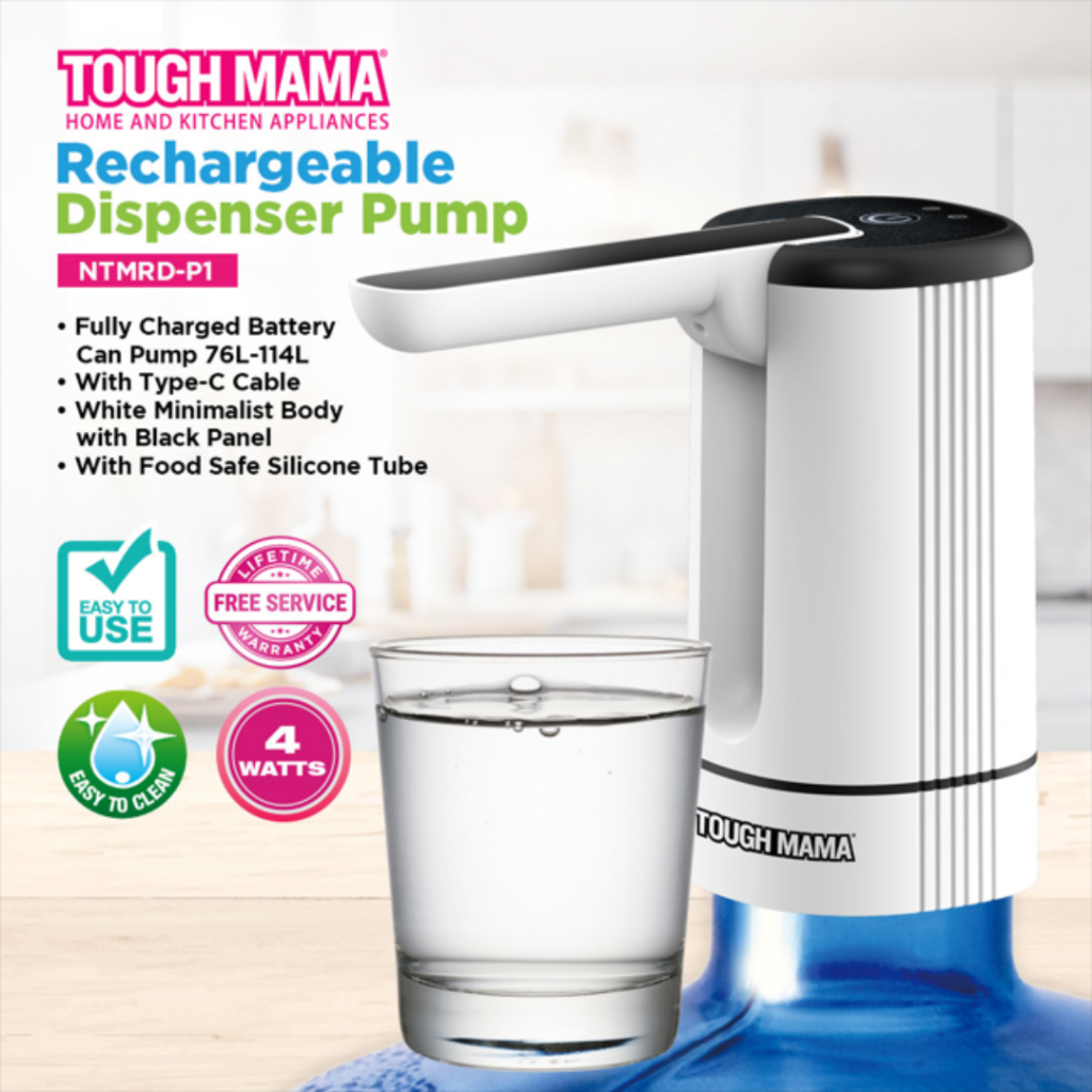 Tough Mama Rechargeable Dispenser Pump Foldable Automatic Wireless ...