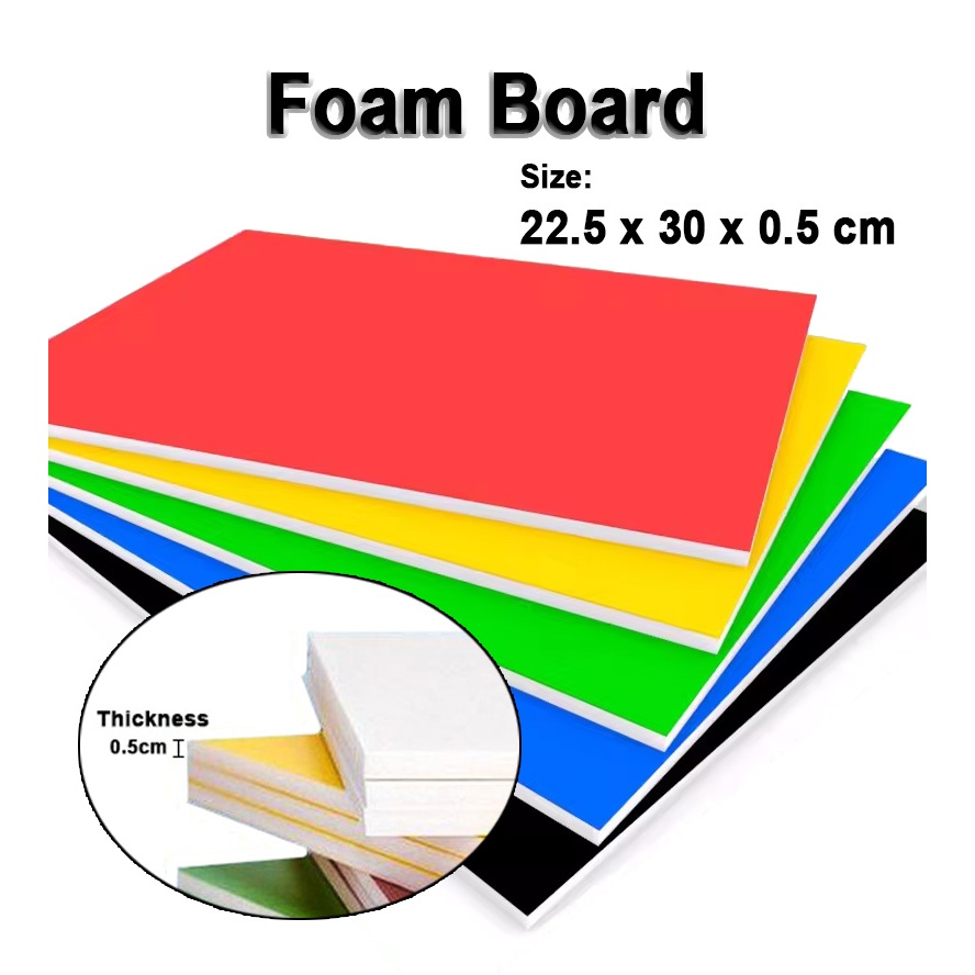 1pcs KT Foam Board Colored PVC Board D.I.Y Handmade Materials Size: 22. ...
