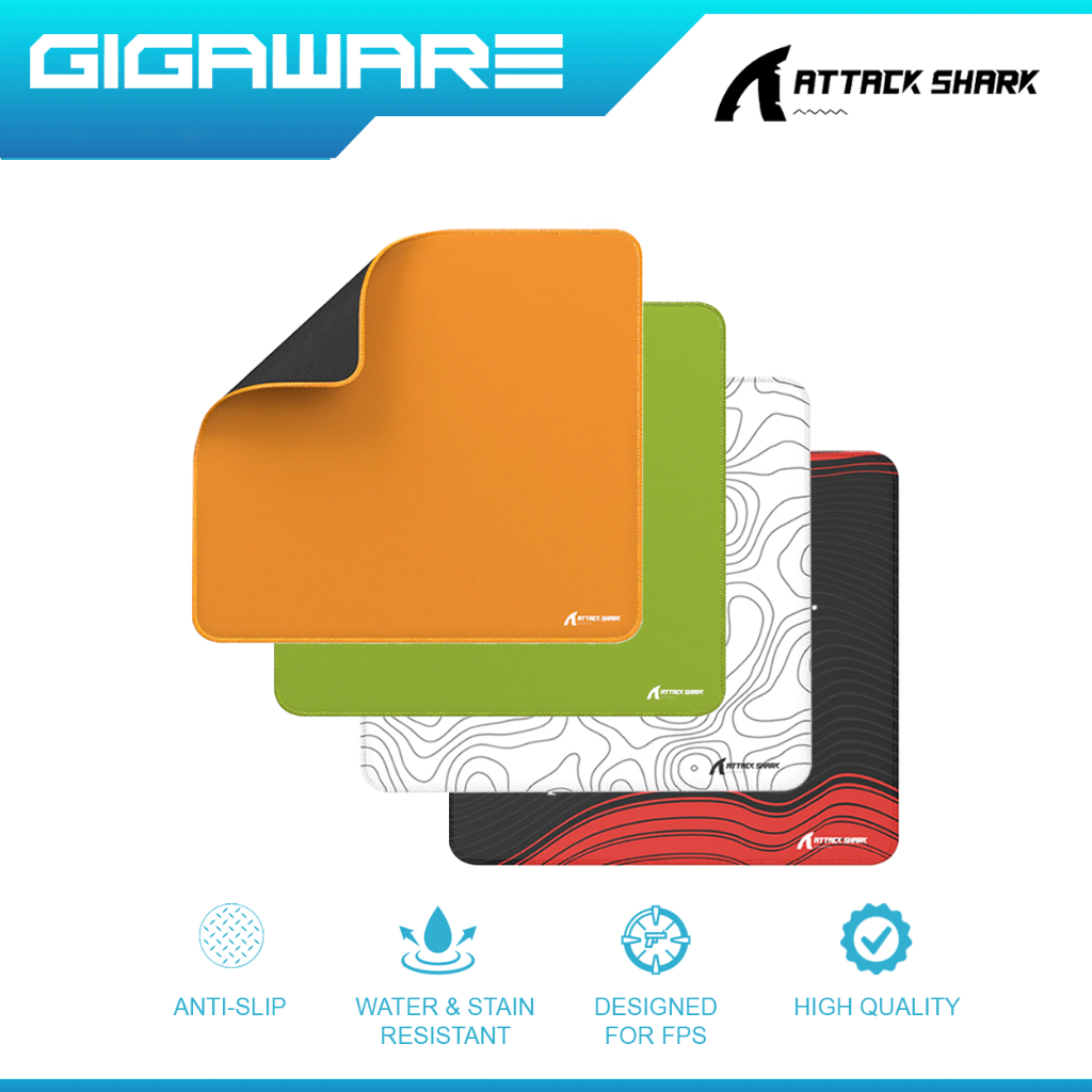 Attack Shark CM02 Gaming Mouse Pad for Esports Speed Large Mouse mats ...