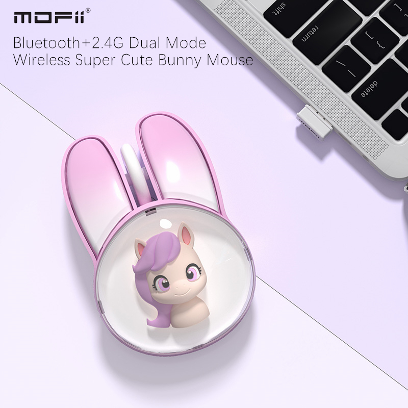 FANTASY MOFii M12 Wireless Bluetooth Rechargeable Dual-mode Mouse Super ...