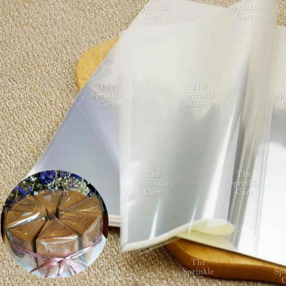 Transparent Plain Cellophane DIY Cello Food Wrapper Packaging TSC ...