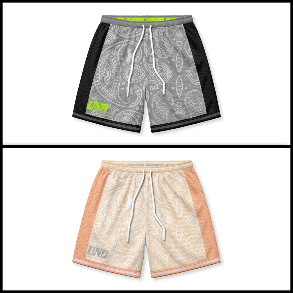 UNDRAFTED “ Bandana v2 Baggy Mesh “ | GV Closet : On-hand | Shopee ...
