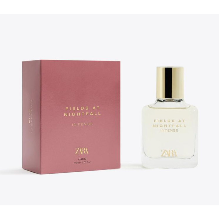 ZARA FIELDS AT NIGHTFALL INTENSE 30 SUBLIME BLUSH 100 ML EAU DE PARFUM