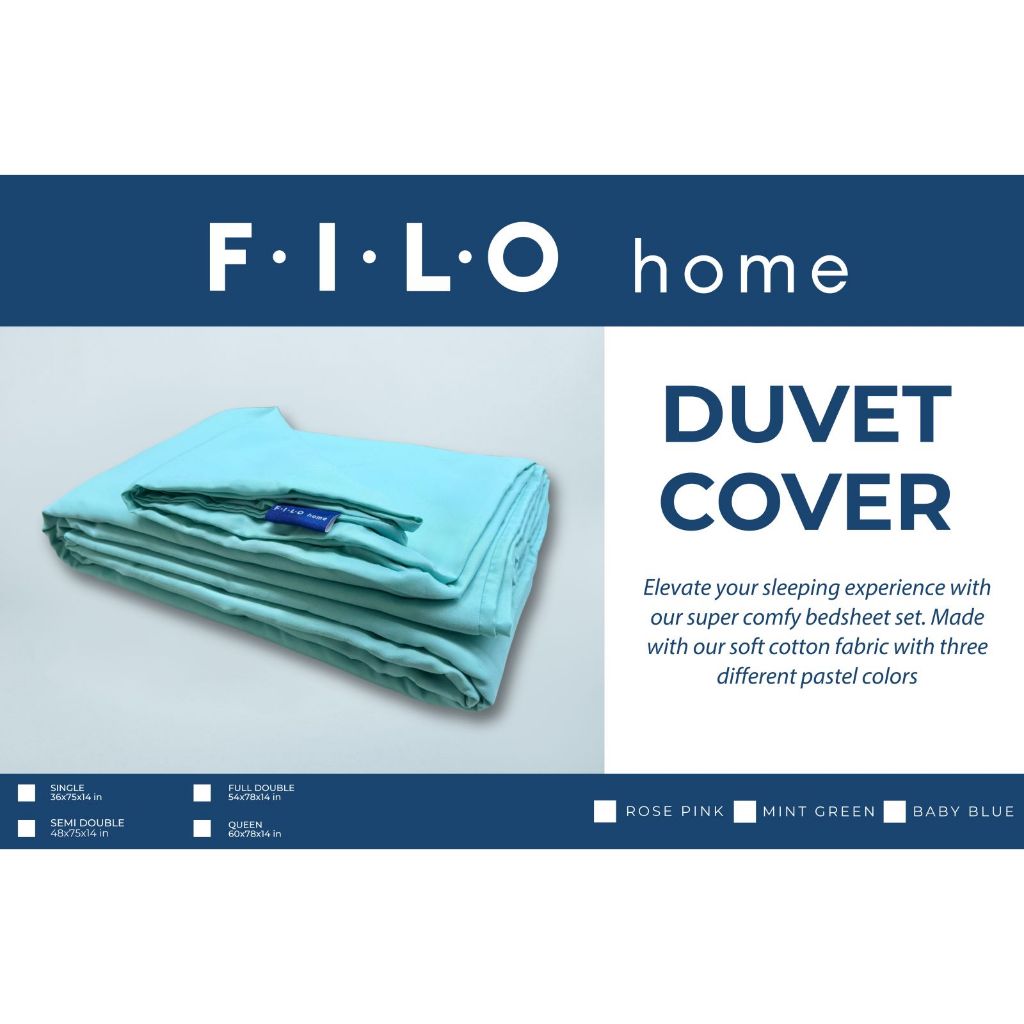 FILO HOME - Duvet Cover | Shopee Philippines