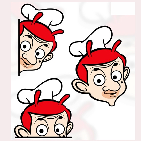 Jollibean Jollibee Spoof parody Sticker Stickers Decals Car Motorcyle ...