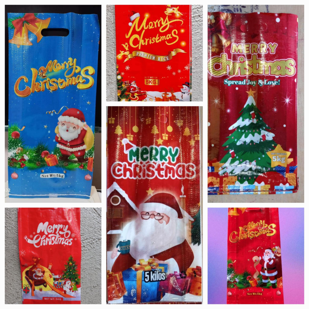 5kg Christmas Sacks for Rice - Double Laminated Empty Sacks (WALANG ...