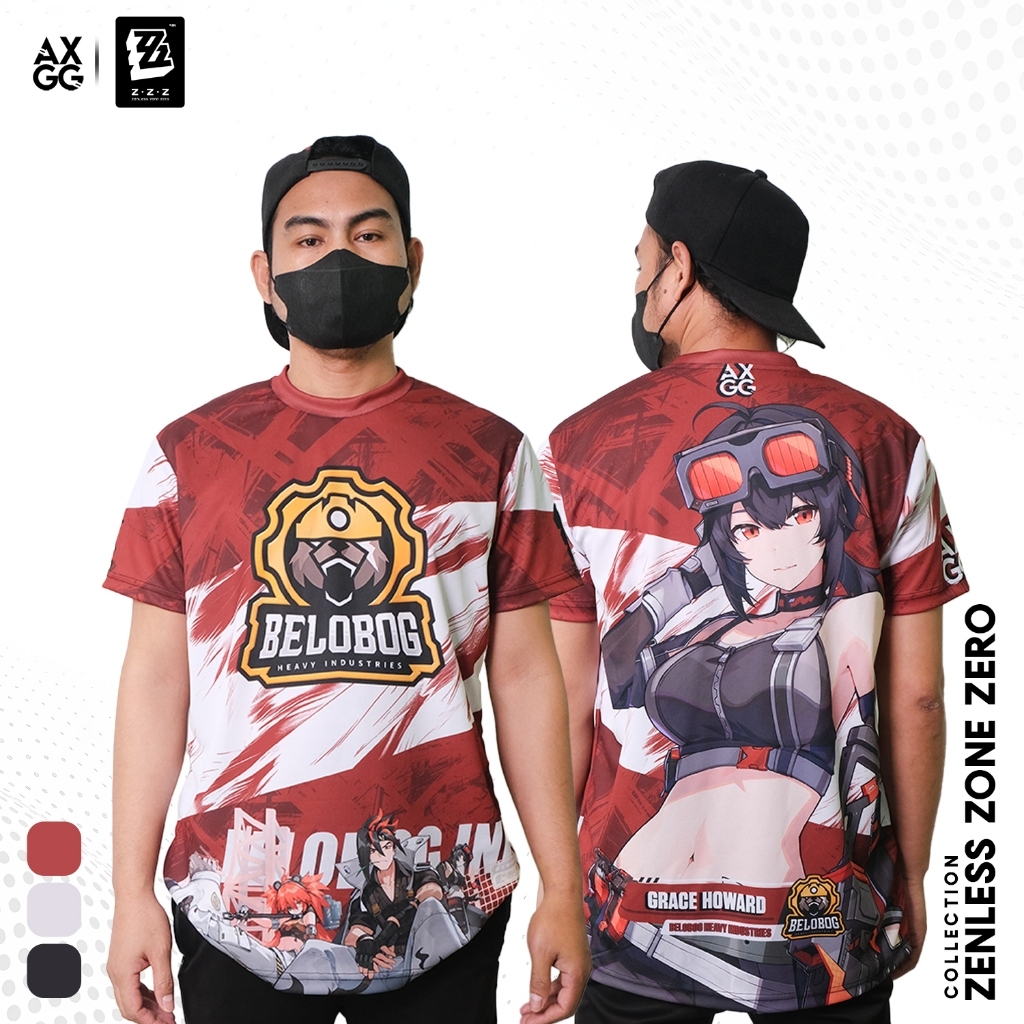 AXGG ' Zenless Zone Zero ' - Batch 2 Gaming Shirt | Shopee Philippines