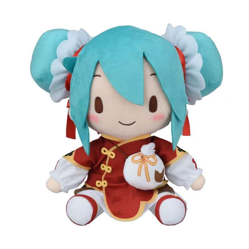 SEGA: New Hatsune Miku Fuwapuchi L Plush Toy Doll Fufu Chinese girl ...