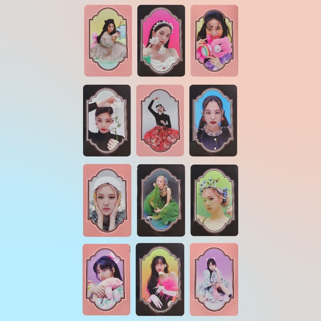 [ONHAND] OFFICIAL BLACKPINK 2021 Seasons Greetings photocard set (Jisoo ...