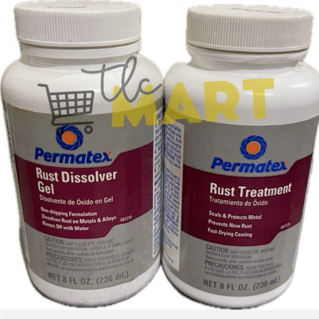 Permatex Rust Dissolver Gel and Rust Treatment | Shopee Philippines