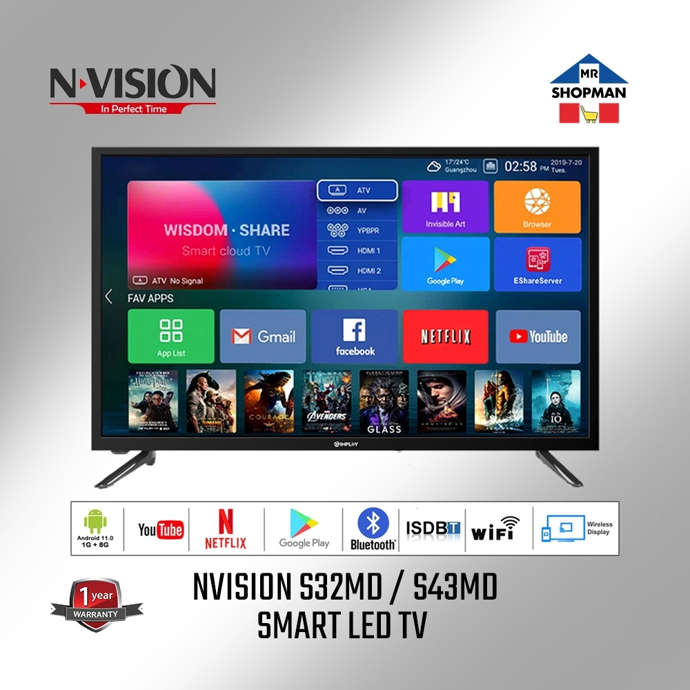 Shop nvision smart tv for Sale on Shopee Philippines
