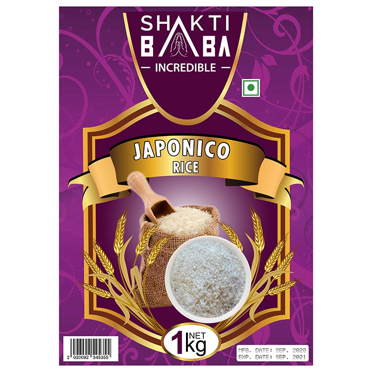 Shakti Baba Japonico Rice 1kg(This is not Basmati Rice) | Shopee ...