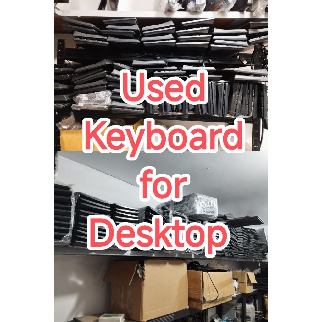(used) KEYBOARD FOR DESKTOP | Shopee Philippines