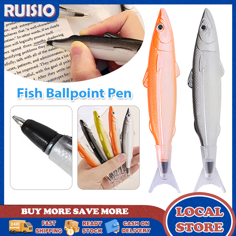 Fish Ballpoint Pen 0.5mm Ballpoint Pen Black Ink Gel Pen Student ...