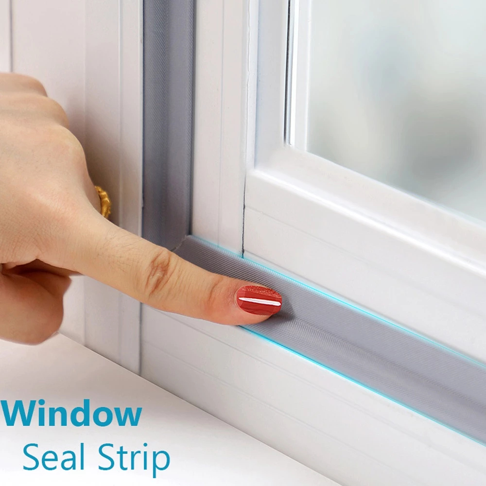 2M Self Adhesive Soundproof Foam Sealing Strip Weather Stripping Insect ...