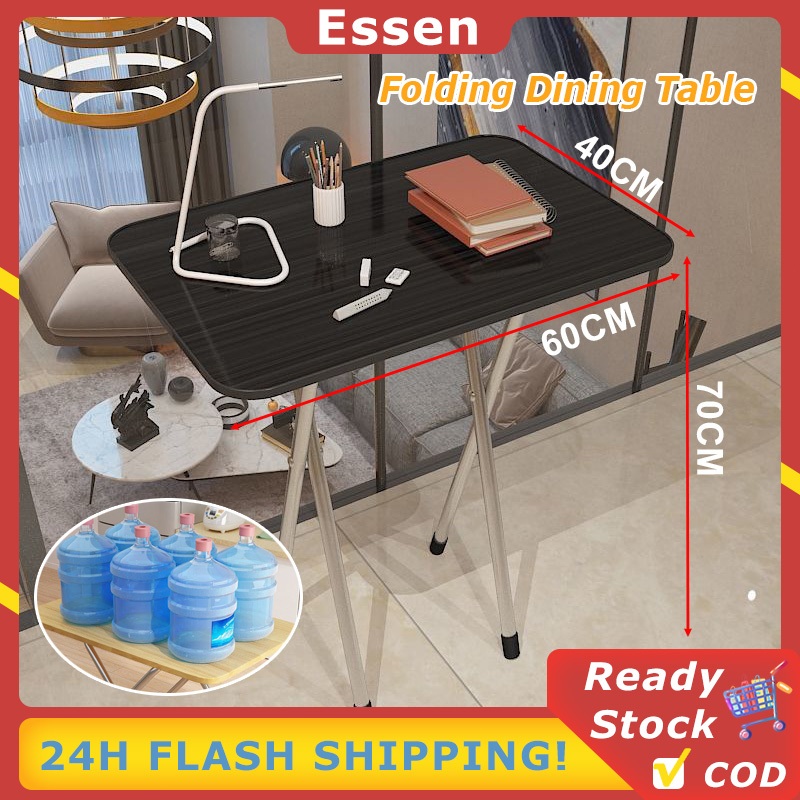 Folding Dining Table Portable Computer Desk Multi-Purpose Simple Small ...