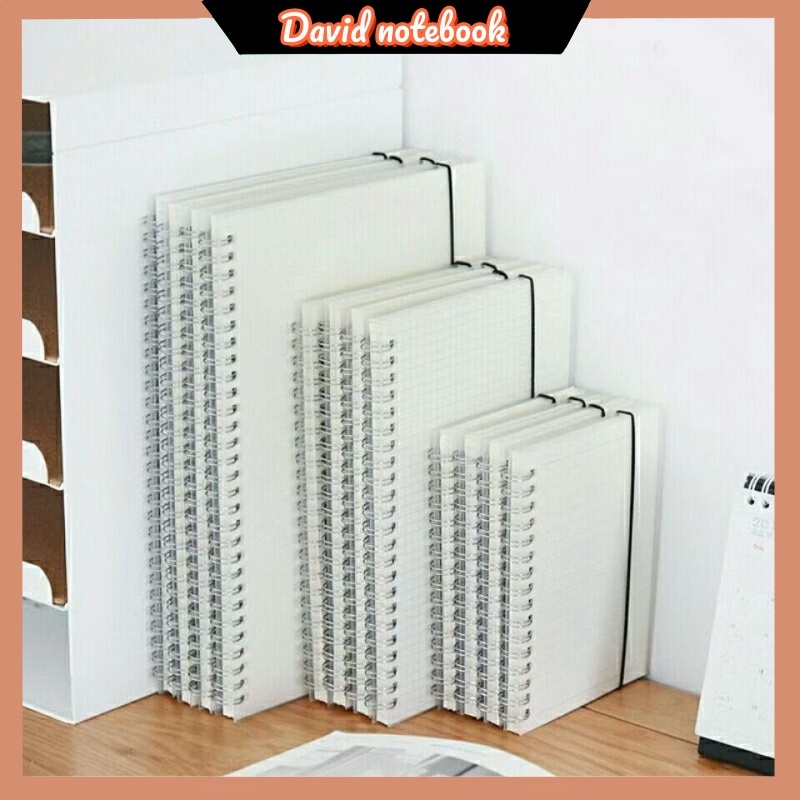 A5 B5 A4 A6 Double Spring Notepad notebook College notebook Writing ...