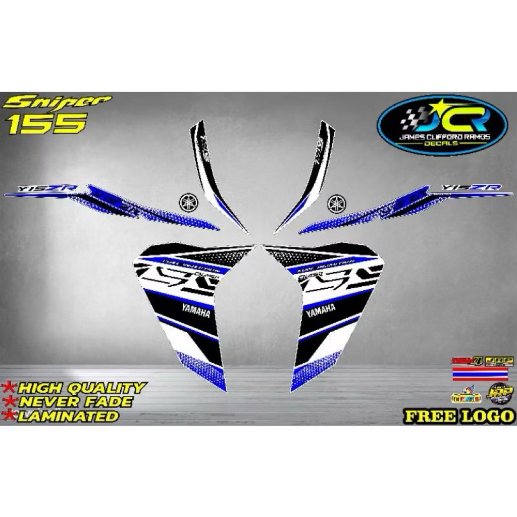 Yamaha Sniper 155 Decals Sticker Stock | Shopee Philippines