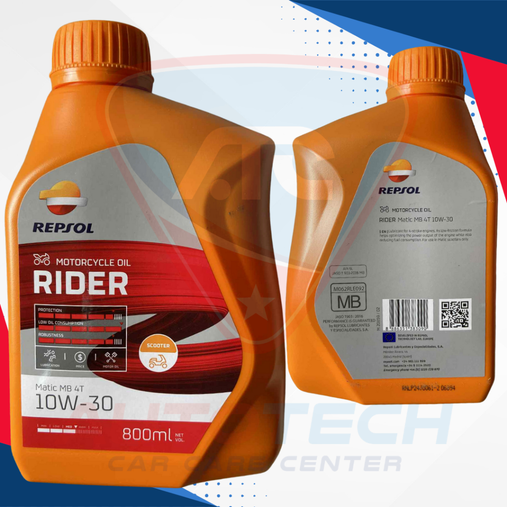 REPSOL RIDER MATIC MB 10W-30 800ML | Shopee Philippines