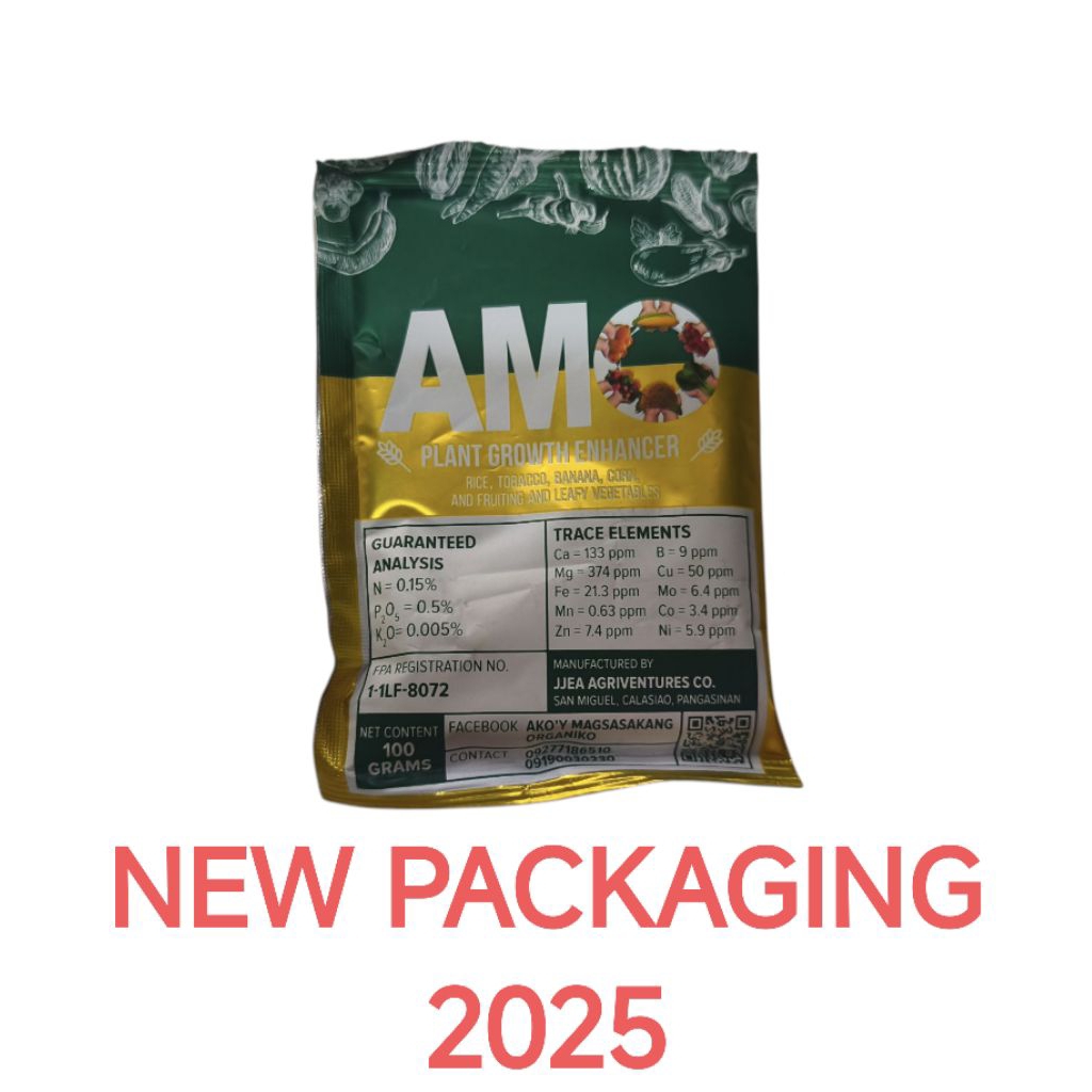 [GOLD] AMO PLANT GROWTH ENHANCER 100grams ORIGINAL PACKAGING | Shopee ...