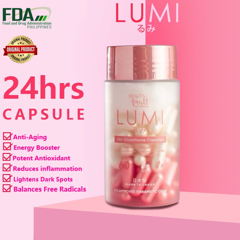 ivana alawi glutathione LUMI Day Glutathione Collagen Capsule Beauty Vault Maymay Entrata Ivana  Alawi Whitening Gluta