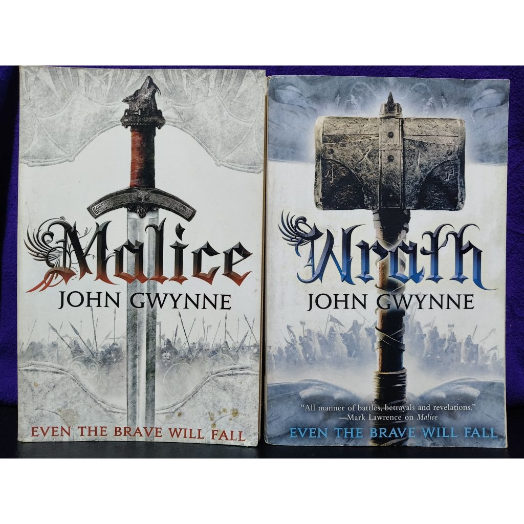 Wrath Malice The Faithful and the Fallen Book 1 &
