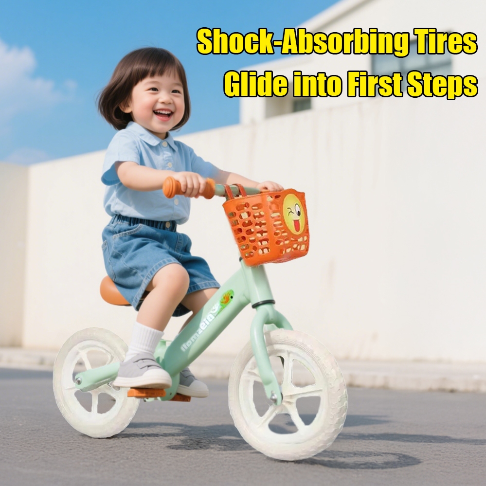 Baby Balance Bike Ride On For Kids Adjustable Outdoor Footless Toddler ...