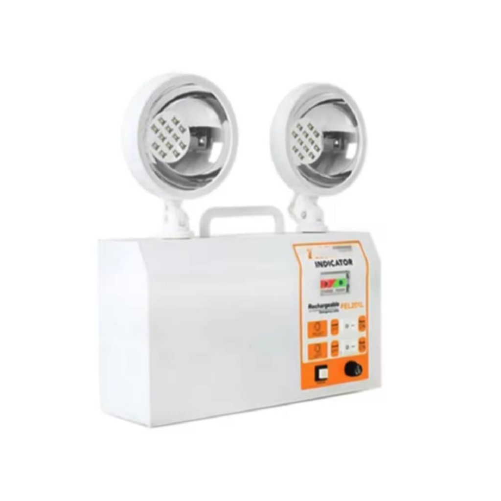 FIREFLY RECHARGABLE LED TWIN HEAD EMERGENCY LIGHTS FEL201L | Shopee ...