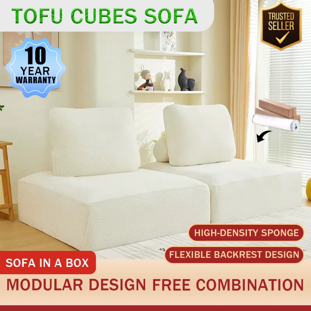 【COD】 boneless lazy sofa, compression sofa, multi-functional modular ...