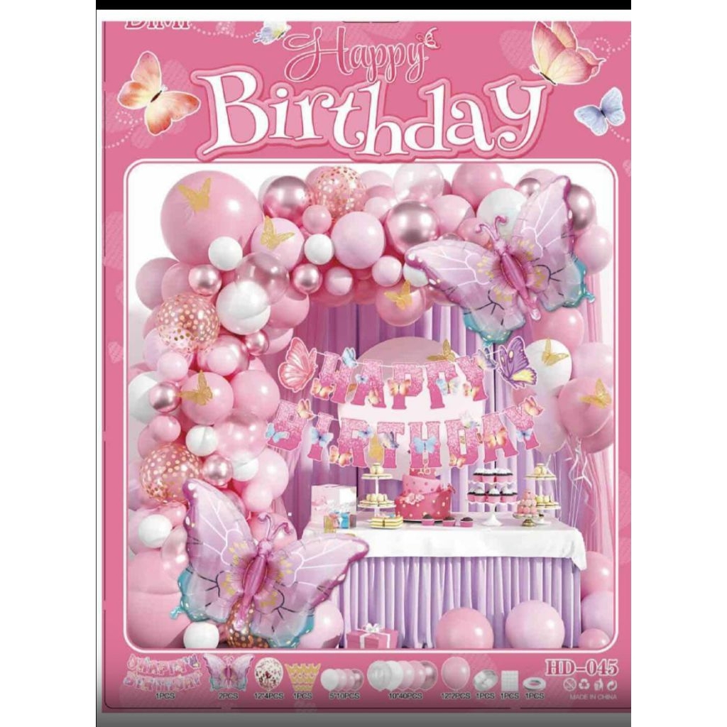 Butterfly complete big set | Shopee Philippines