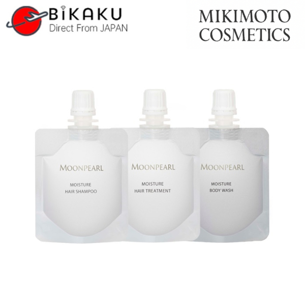 MIKIMOTO COSMETICS MOON PEARL hair & body mini set Travel Set from