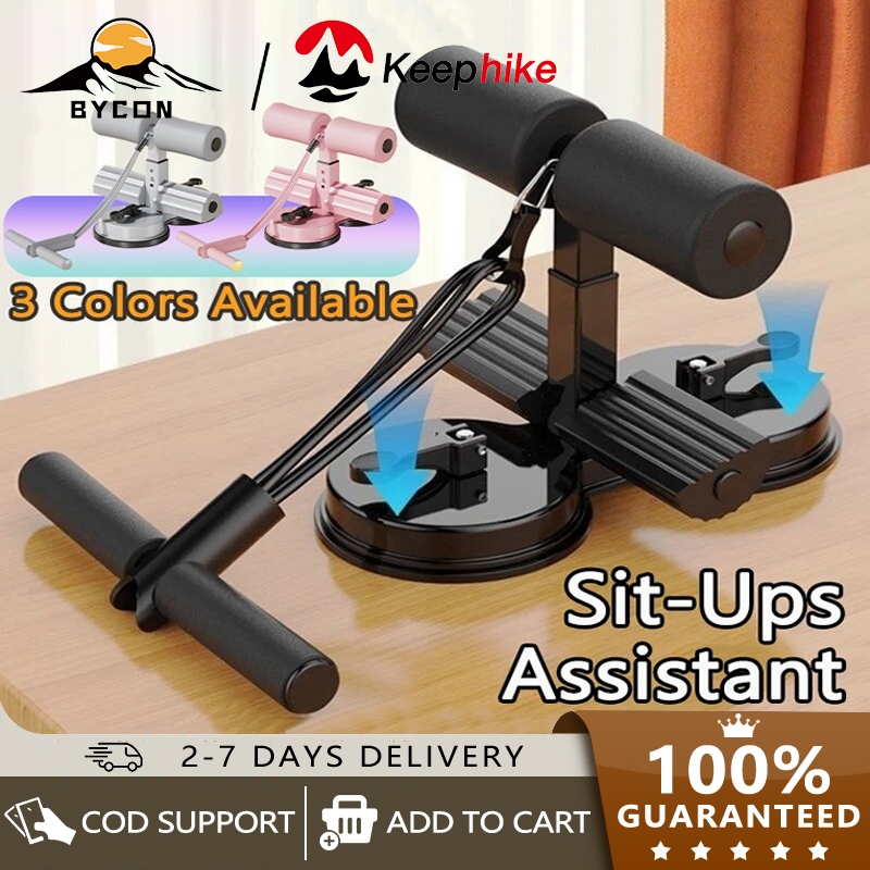 Home Gym Double Suction Sit Ups Exercise Push Ups Sit Up Assistant ...