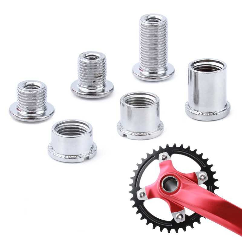 5PCS Crankset Bolts Dental Disc Nail Chainring Bolts Nuts for Mountain ...
