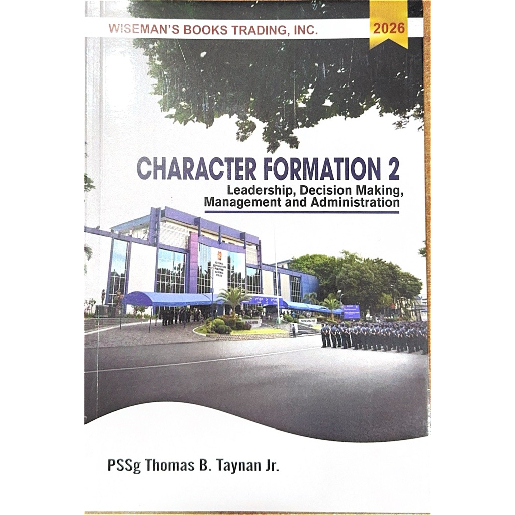Character Formation 2: Leadership, Decision Making, Management and ...