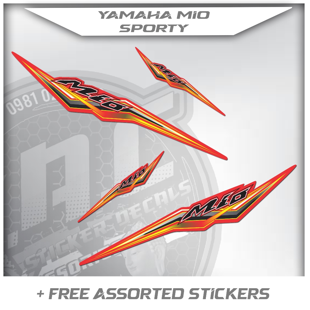 Yamaha Mio Sporty Stripping Sticker Decals 2025 | Shopee Philippines