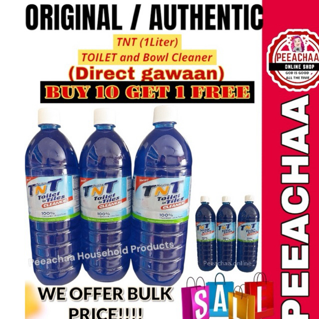 TNT Original blue babad TILES AND TOILET CLEANER BUY 10 Get 1 free ...