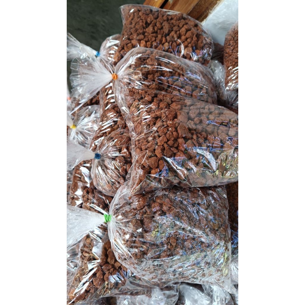 Red Lava Rocks #3 half inch ( 2kg ) | Shopee Philippines