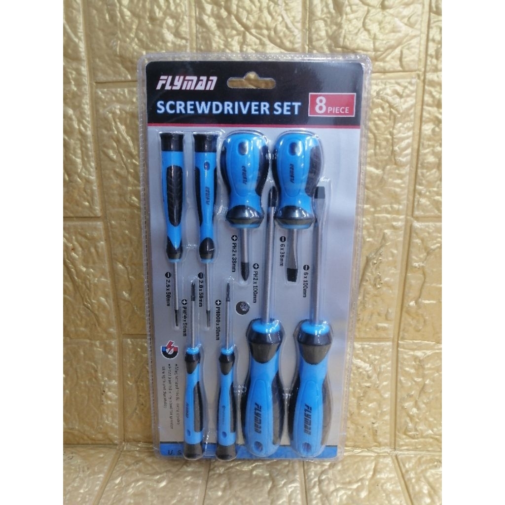 8PCS SCREWDRIVER SET WITH PRESICION SCREW | Shopee Philippines