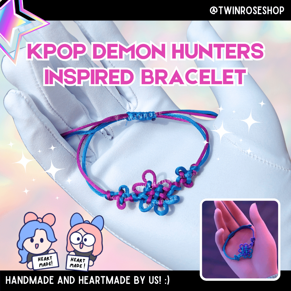 Poupée K-pop Kpop Demon Hunter Kids Bracelets - Colorful Beaded Party Favors, Slayer Hunter K-Pop Jewelry, Bracelets For Kids Birthday, Gift Idea Kpop Dolls