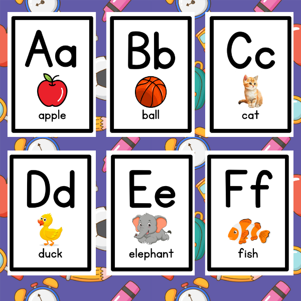 Laminated Alphabet Flashcard English Tagalog | Shopee Philippines